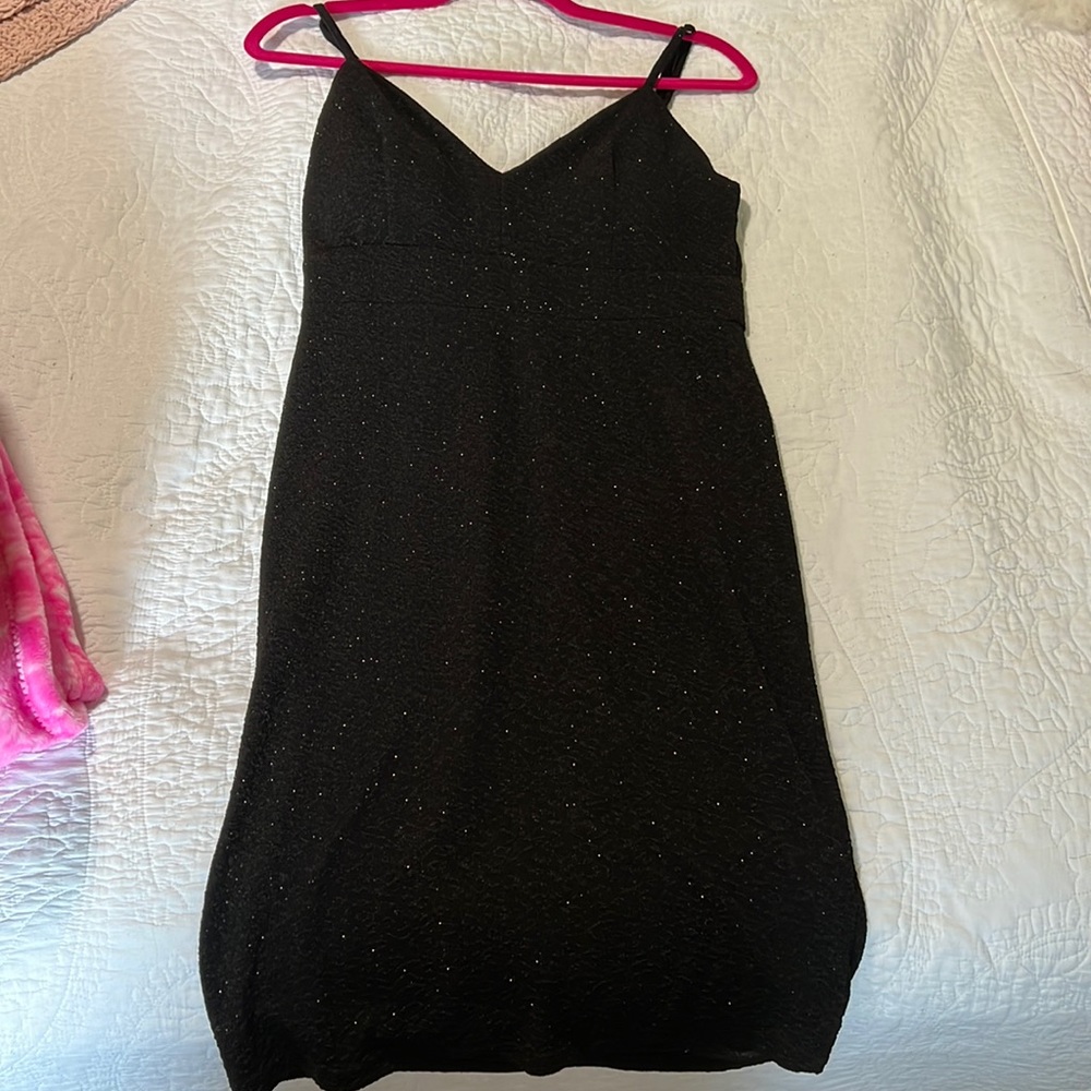 Black sparkle dress